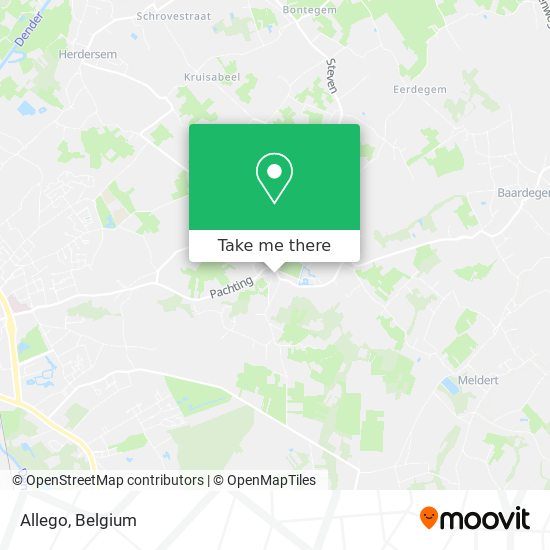 Allego map