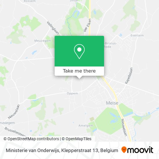 Ministerie van Onderwijs, Klepperstraat 13 plan
