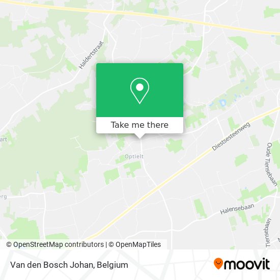 Van den Bosch Johan map