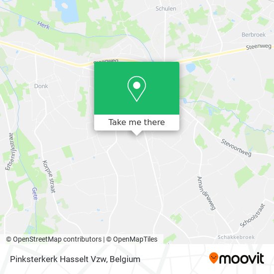 Pinksterkerk Hasselt Vzw plan