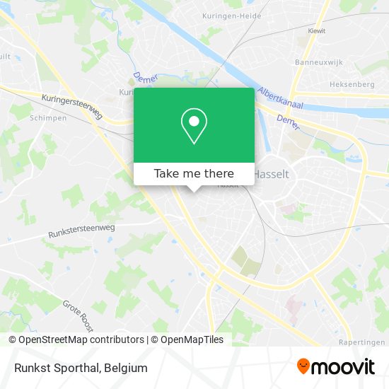 Runkst Sporthal map