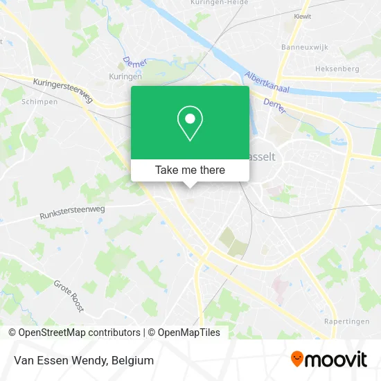 Van Essen Wendy map