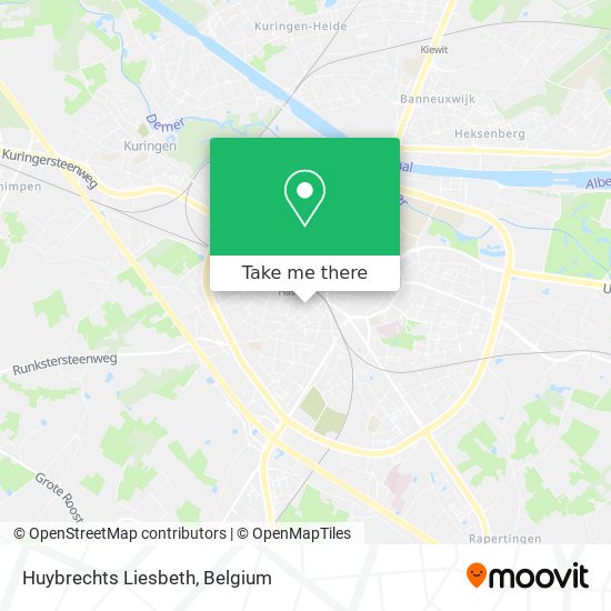 Huybrechts Liesbeth map