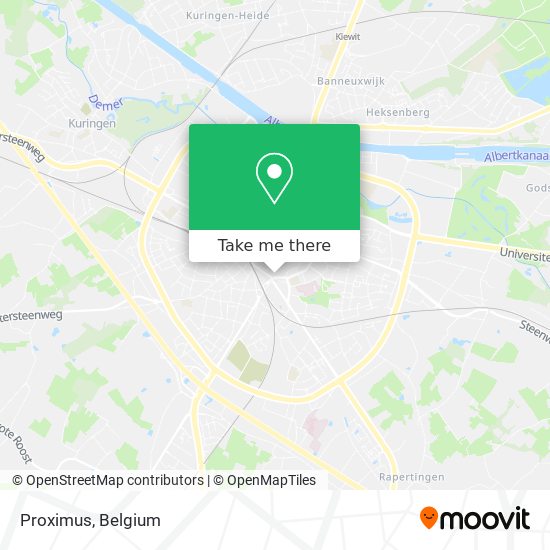 Proximus map