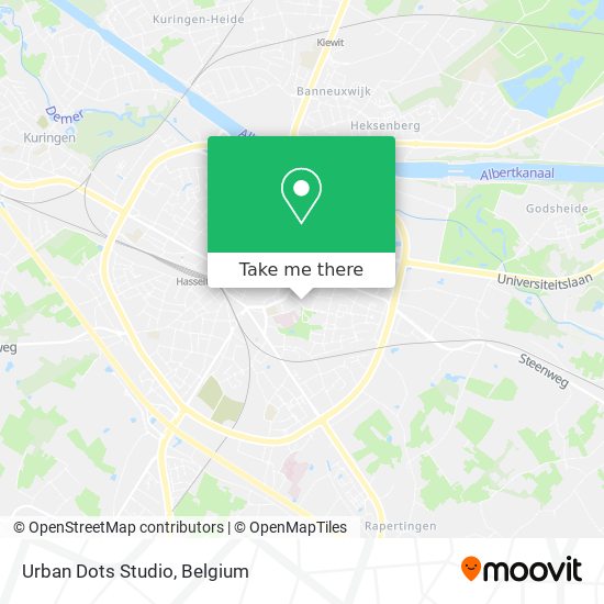 Urban Dots Studio map