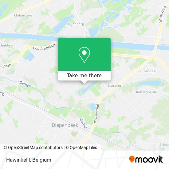 Hawinkel I map