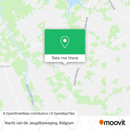 Nacht van de Jeugdbeweging plan