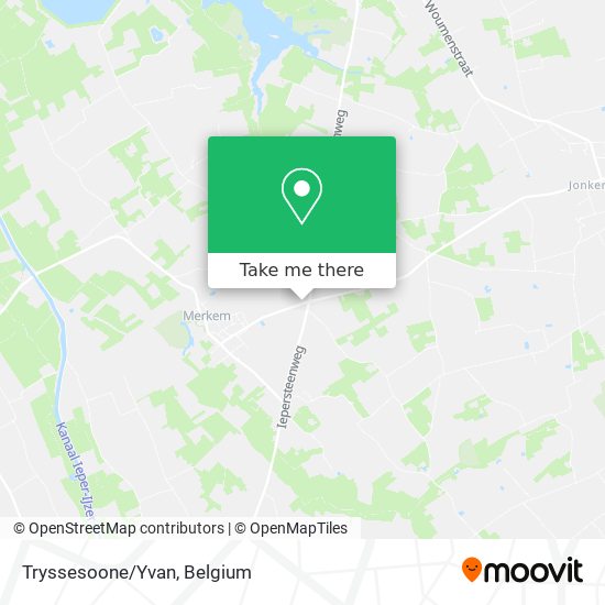 Tryssesoone/Yvan map