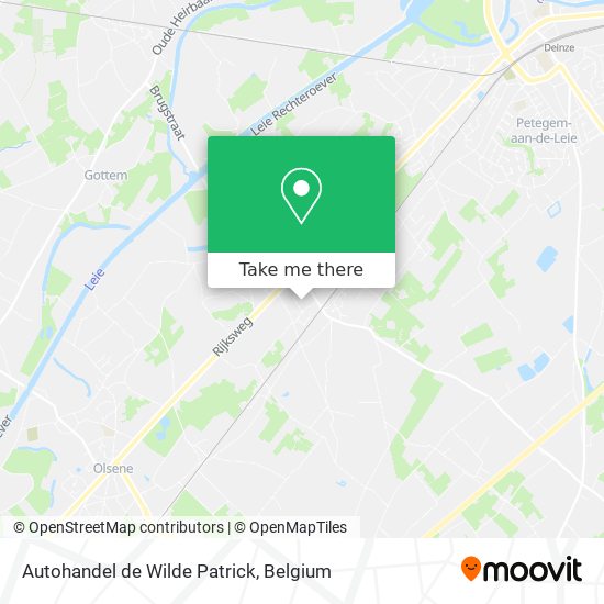 Autohandel de Wilde Patrick map