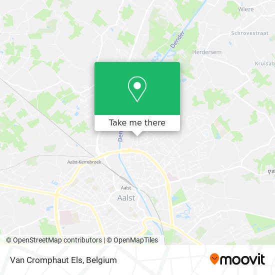 Van Cromphaut Els map