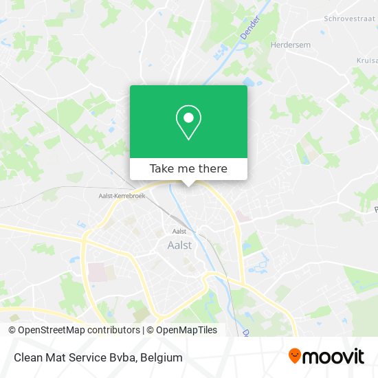 Clean Mat Service Bvba map