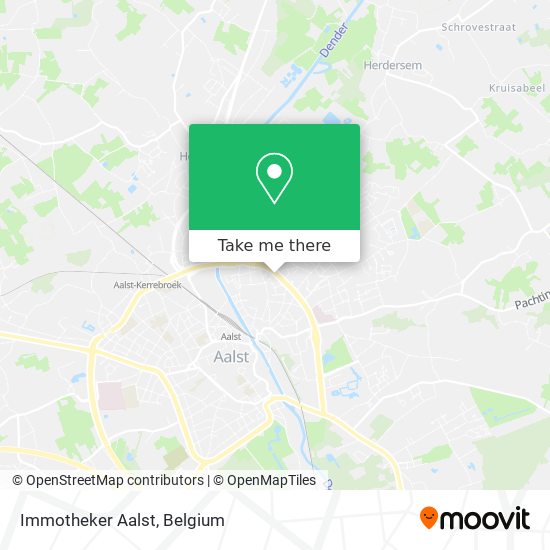 Immotheker Aalst map