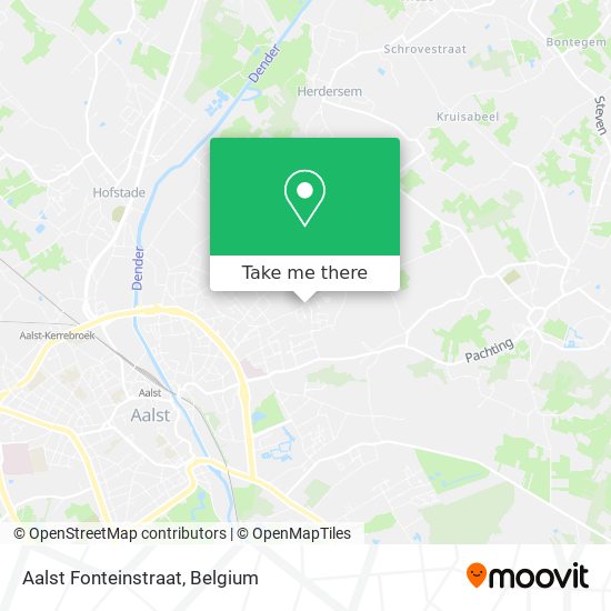 Aalst Fonteinstraat map