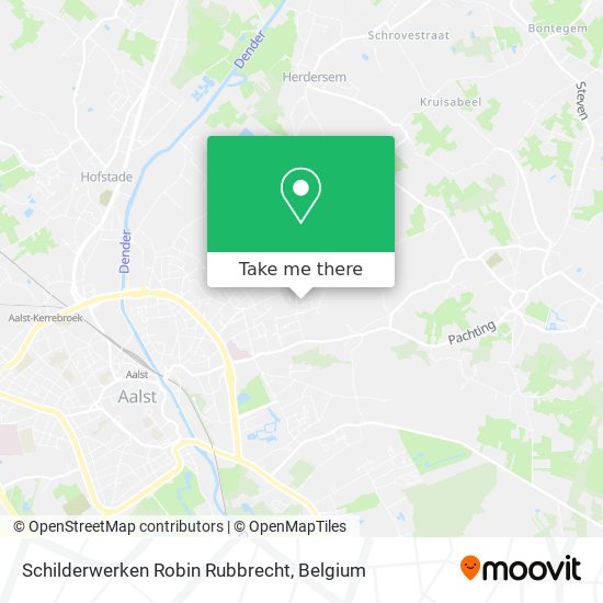 Schilderwerken Robin Rubbrecht map