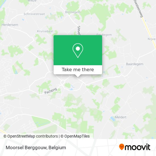 Moorsel Berggouw map