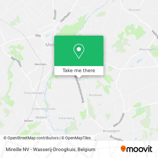 Mireille NV - Wasserij-Droogkuis plan