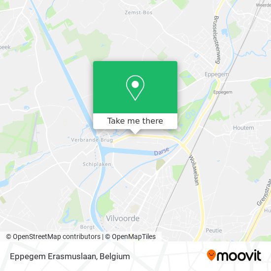 Eppegem Erasmuslaan map