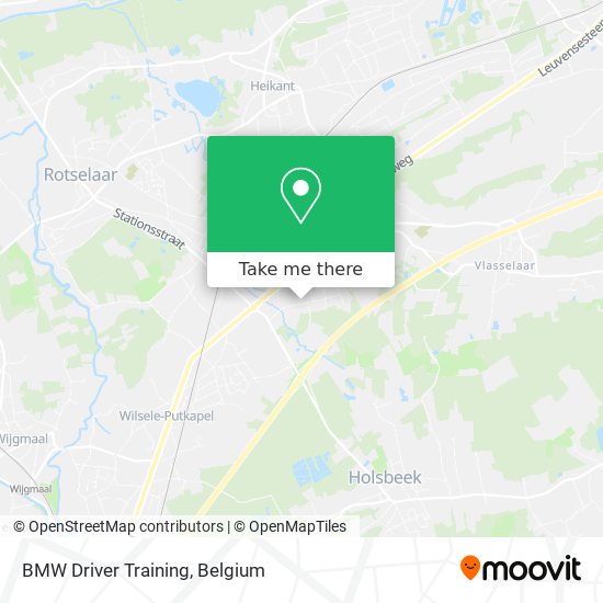 BMW Driver Training map