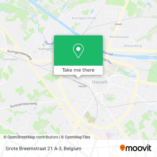 Grote Breemstraat 21 A-3 plan