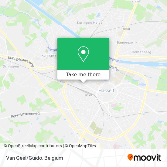 Van Geel/Guido map