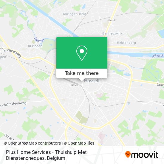 Plus Home Services - Thuishulp Met Dienstencheques map