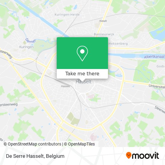 De Serre Hasselt plan