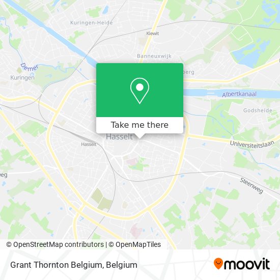 Grant Thornton Belgium map