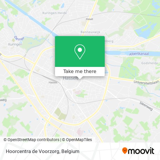 Hoorcentra de Voorzorg plan