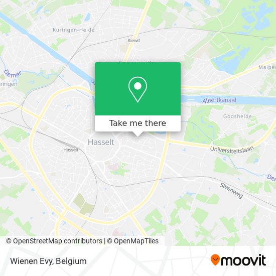 Wienen Evy map