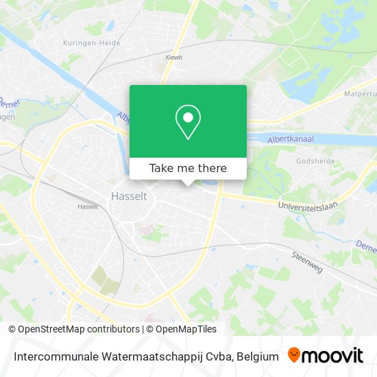 Intercommunale Watermaatschappij Cvba plan