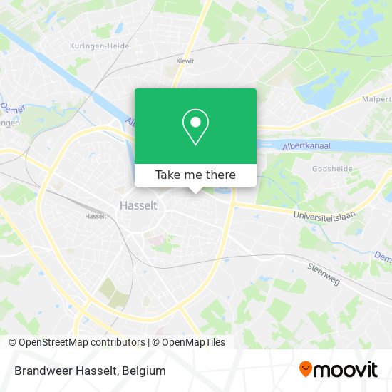 Brandweer Hasselt plan