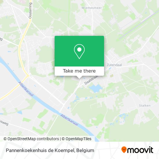 Pannenkoekenhuis de Koempel map