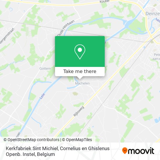 Kerkfabriek Sint Michiel, Cornelius en Ghislenus Openb. Instel map