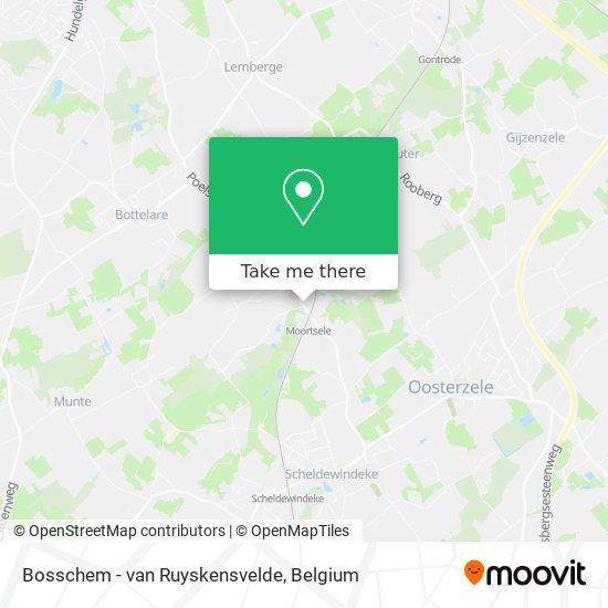 Bosschem - van Ruyskensvelde map