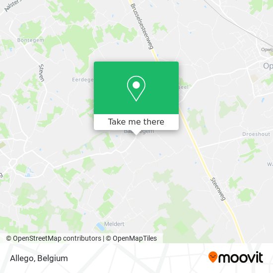 Allego map