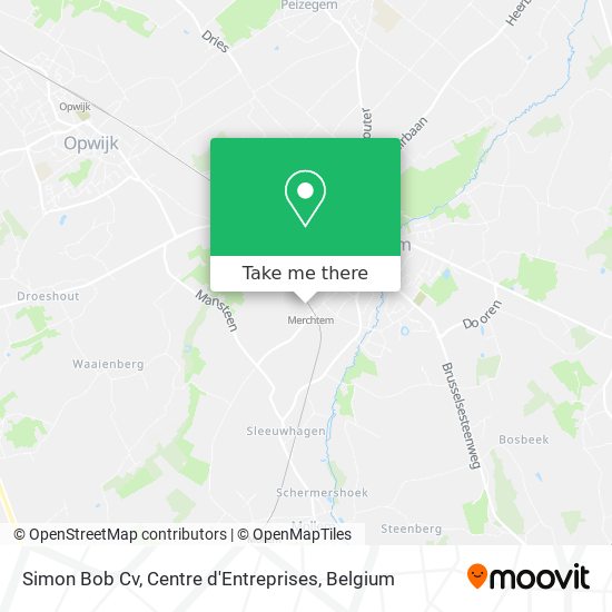 Simon Bob Cv, Centre d'Entreprises map