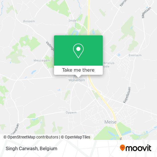 Singh Carwash map