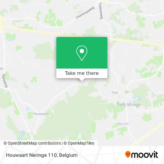 Houwaart Neringe 110 map