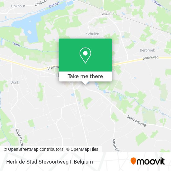 Herk-de-Stad Stevoortweg I plan