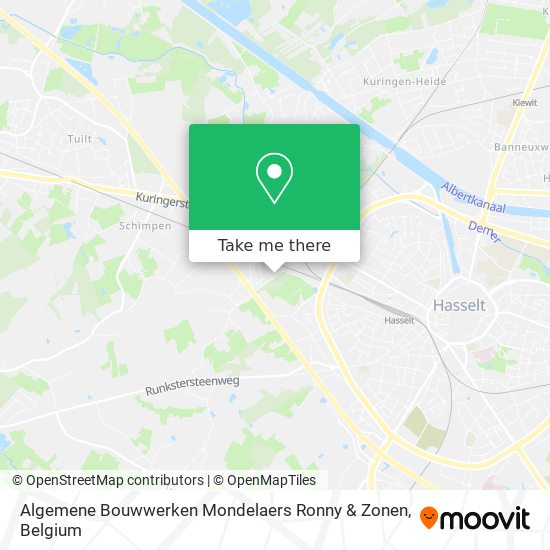 Algemene Bouwwerken Mondelaers Ronny & Zonen map