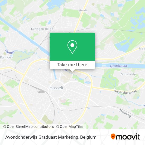 Avondonderwijs Graduaat Marketing plan