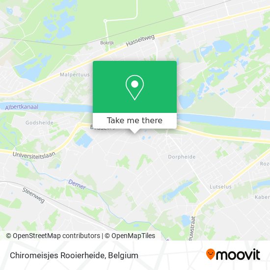 Chiromeisjes Rooierheide plan