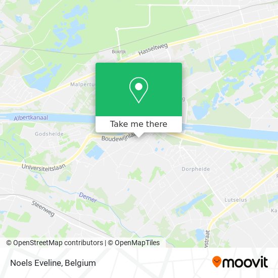 Noels Eveline map