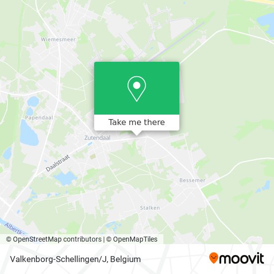 Valkenborg-Schellingen/J map