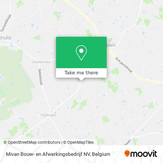 Mivan Bouw- en Afwerkingsbedrijf NV plan