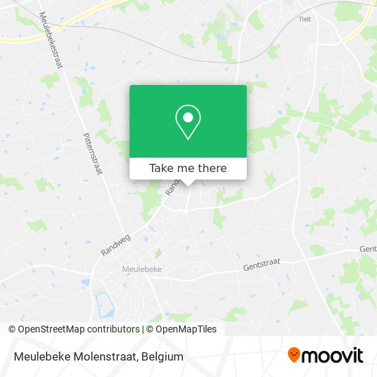 Meulebeke Molenstraat plan