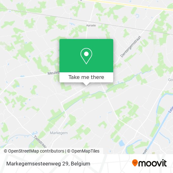 Markegemsesteenweg 29 map