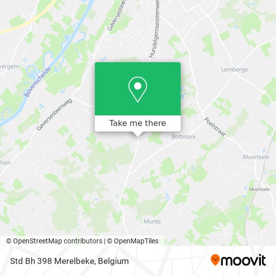 Std Bh 398 Merelbeke map