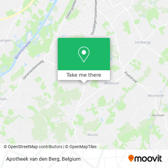 Apotheek van den Berg map