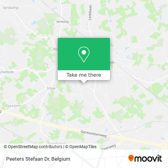 Peeters Stefaan Dr map